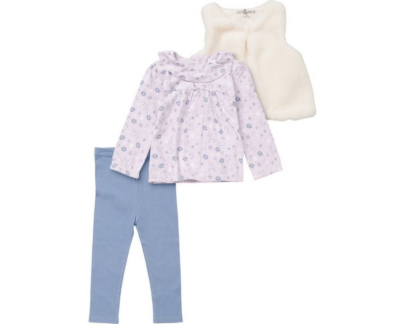 Lily & Jack Body Floral Mädchen (3-tlg) Geschenkset, Erstausstattungsset, Babyerstausstattung, Baby Outfit von Lily & Jack