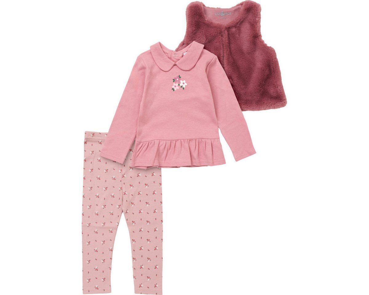 Lily & Jack Body Floral Mädchen (3-tlg) Geschenkset, Erstausstattungsset, Babyerstausstattung, Baby Outfit von Lily & Jack