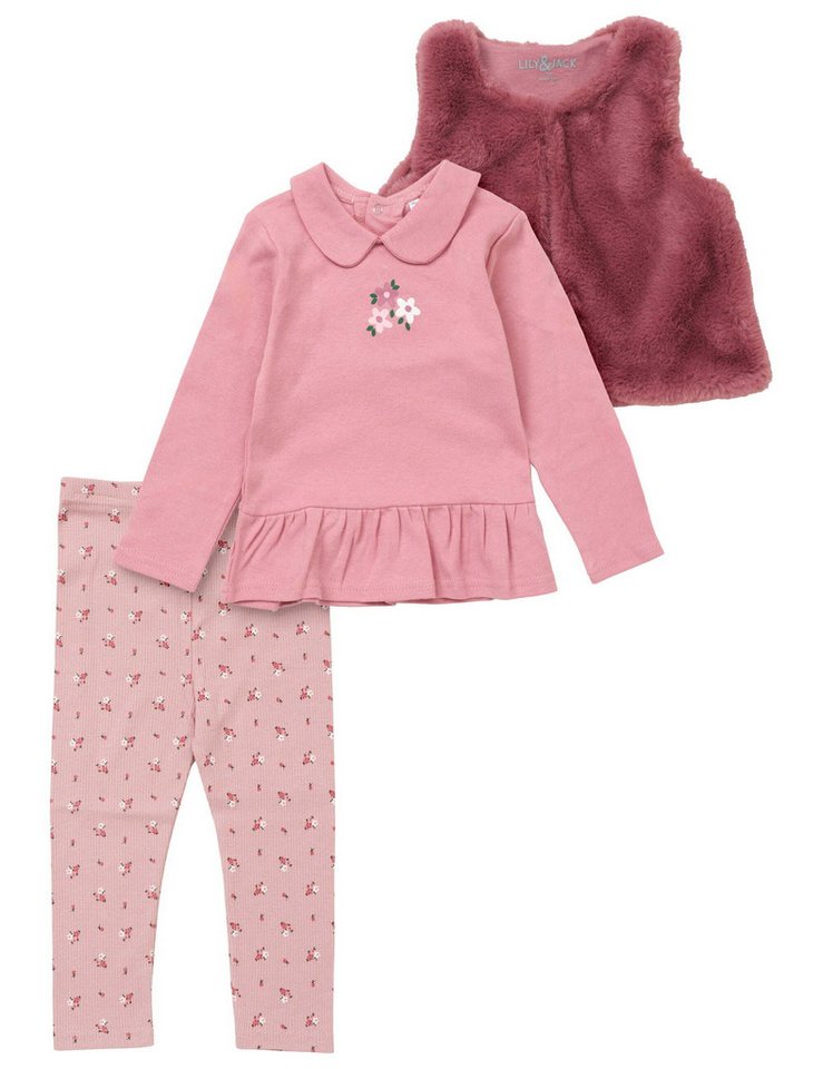 Lily & Jack Leggings Set Floral Rüschen (1-tlg) von Lily & Jack