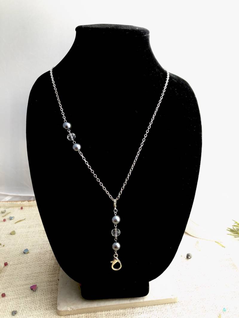 Breakaway Lanyard Halskette Id Anstecker, Lehrer Mit Halter, Geschenke, Schmuck, Wertschätzung Geschenk, Bestseller von LilyDailyBoutique