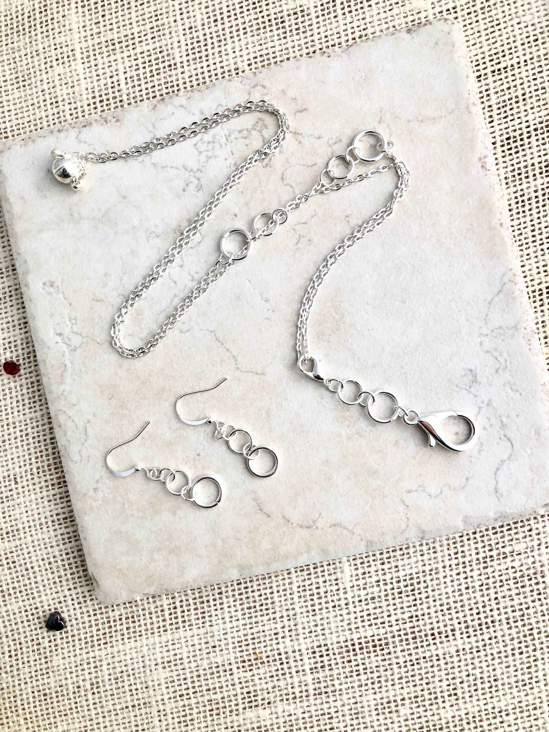 Breakaway Lanyard Mit Id Halter, Halskette Anstecker, Silber Für Coworker Wertschätzung Geschenke Mitarbeiter, Minimalistisch von LilyDailyBoutique