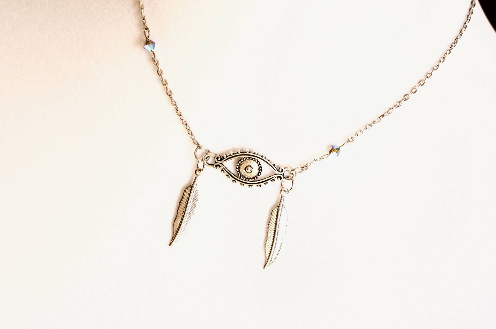 Schutzkette Sterling Silber Evil Eye Halskette, Mutter Geburtstag Geschenk Viel Glück Halskette Für Frauen, Einzigartige Geschenke Schwester Schutzkette Sterling Silber Evil Eye Halskette, Mutter Geburtstag Geschenk Viel Glück Halskette Für Frauen, Einzigartige Geschenke Schwester von LilyDailyBoutique