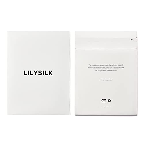 LilySilk Charment Seide Nachthemd 22 Momme Nachtkleid Kurz Damen aus 100% Maulbeerseide Feminines Seidenunterkleid Frau Sleepwear mit Verstellbare Träger L, Dunkel Blau von LilySilk