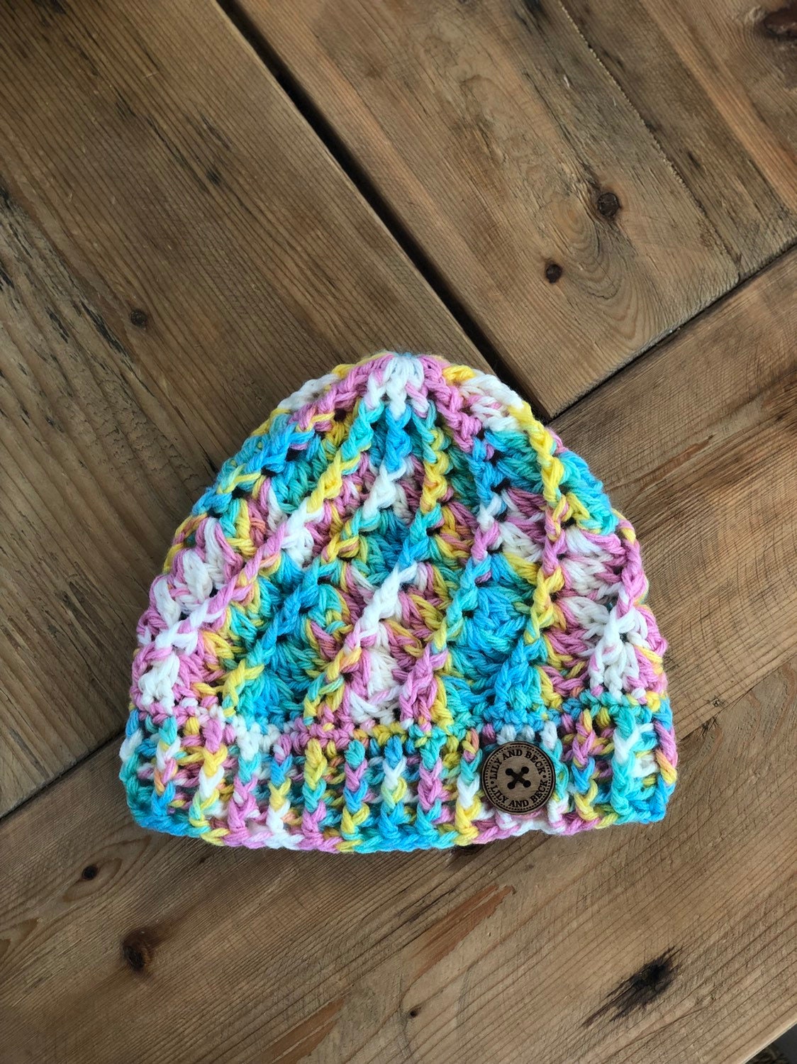 Spiralmütze Für Kleinkind - Pastell Spiralmütze Für Kleinkind - Pastell von LilyandBeck