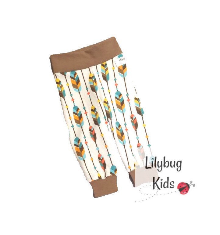 0 Bis 3 Monate Feder Jogginghose von LilybugKids
