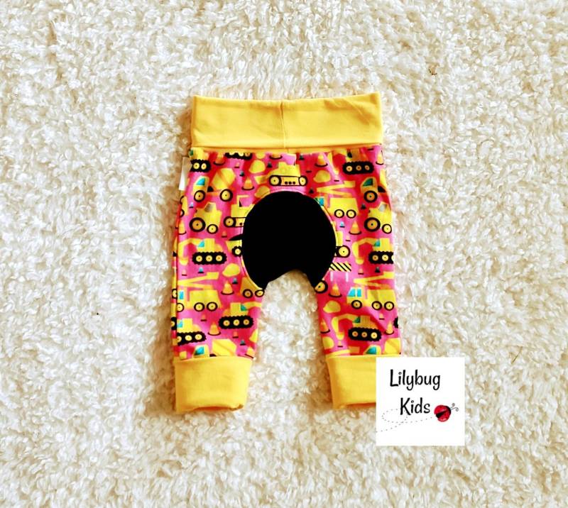 Konstruktion Wächst Mit Mir Hose 3 Bis 12 Monate Maxaloones von LilybugKids