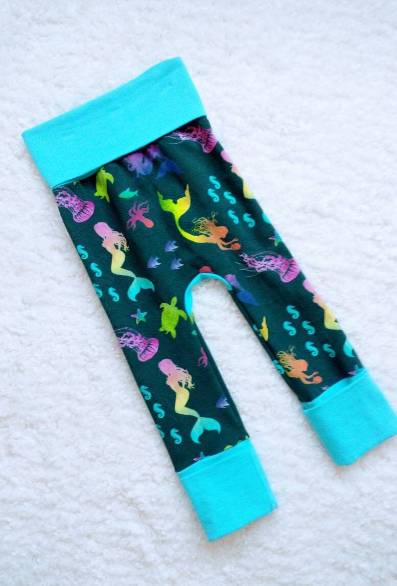 Meerjungfrau Wächst Mit Mir Hose 12 Monate Zu 3T von LilybugKids