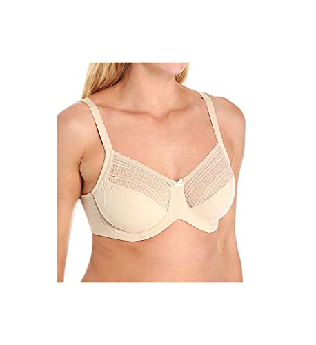 Maidenform Damen Minimizer BH Enchantment Mesh Minimiser, Beige (Latte Lift W/ Pearl Lpa), 34D von Lilyette