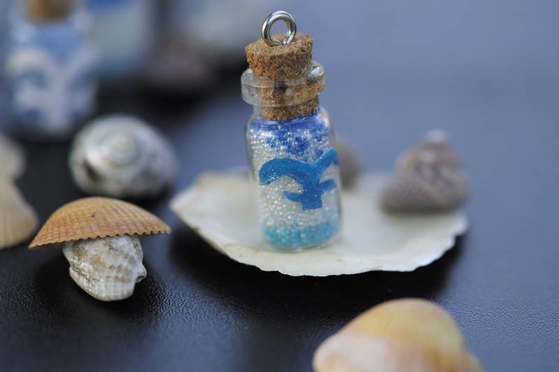 One Piece Marine Fläschchen Anhänger One Piece Marine Fläschchen Anhänger von Lilymagicreation