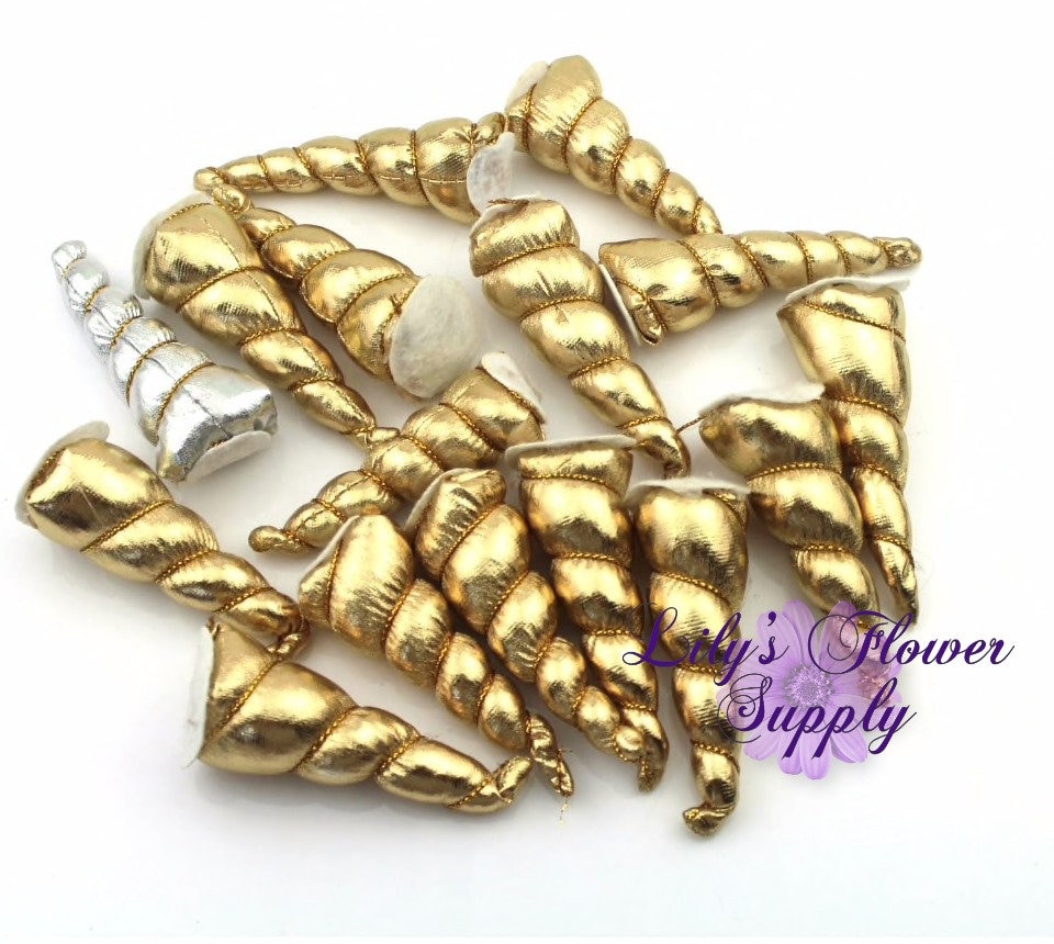 2" Gold Einhorn Horn, Diy Geburtstag Versorgung, Party Hörner, Foto Prop Einhorn, Metallic Großhandel 2" Gold Einhorn Horn, Diy Geburtstag Versorgung, Party Hörner, Foto Prop Einhorn, Metallic Großhandel von LilysFlowerSupply