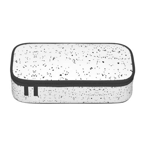 LimPac Federmäppchen, mit Reißverschluss, für College, Büro, Make-up, Schwarz / Weiß LimPac Federmäppchen, mit Reißverschluss, für College, Büro, Make-up, Schwarz / Weiß von LimPac