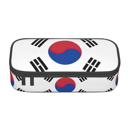 LimPac Flagge der Republik Korea Große Kapazität Bleistift Fall Tasche Stift Beutel Briefpapier Organizer, Für Büro College Make-up von LimPac