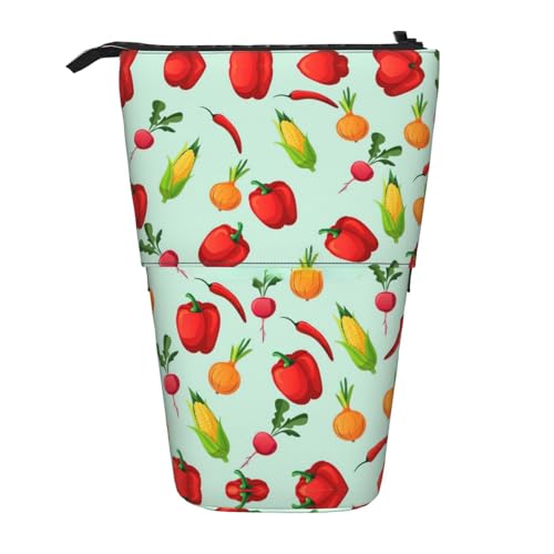 LimPac Schönes Teleskop-Federmäppchen mit Schmetterlingen, PA-Zubehör, niedlicher Büro-Make-up-Organizer, Schwarz , Einheitsgröße, Art Eeco von LimPac