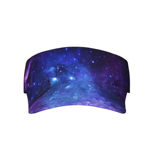 Universum Galaxy Star Space Stilvoller Erwachsene Sonnenhut Strandhut - Premium Polyester Twill Stoff mit Druckdesign Unisex Universum Galaxy Star Space Einheitsgröße von LimPac