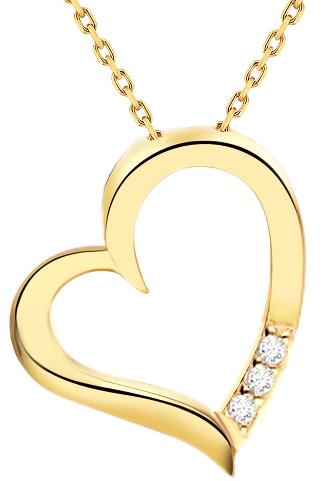Limana Kette mit Anhänger Herzkette Damen Silber 925 gold Kette mit Herz Anhänger Frauen (Geschenkset Damenkette Weihnachten Muttertag Set, Geschenk für Valentinstag Ehefrau Freundin), Geburtstag Sie Hochzeitstag Schmuck Liebesgeschenk Liebesbeweis von Limana