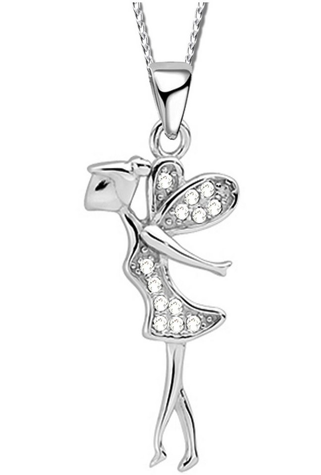Limana Kette mit Anhänger Kinder Mädchen 925 Silber Engel Fee Kinderkette Kinderschmuck, Kinderkette Engelkette Kinderschmuck Schutzengel von Limana