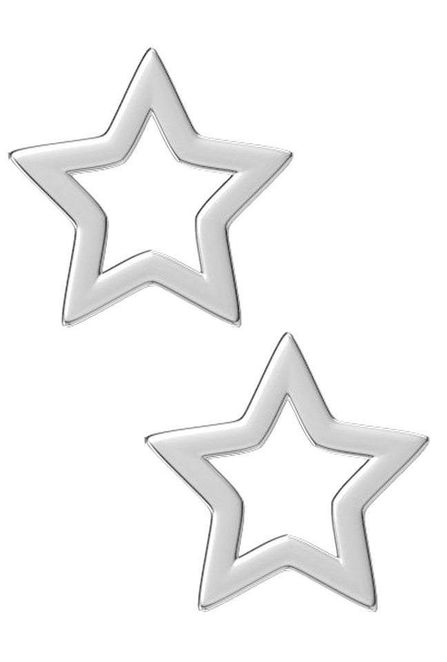 Limana Paar Ohrstecker 925 Silber Sterne 8mm Kinder Mädchen Frauen Damen Ohrringe (Weihnachtsgeschenk inkl. Schmuckbox Kinderschmuck), Geschenk Ostern Weihnachten Geburtstag Nikolaus Ostern von Limana