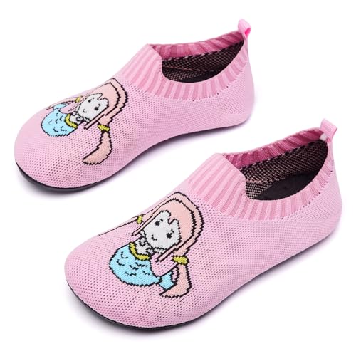 Limberun Hausschuhe Kinder Junge Pantoffeln Jungen Slippers Mädchen lauflernschuhe mädchen baby pantoffeln Mermaid 26/27 von Limberun