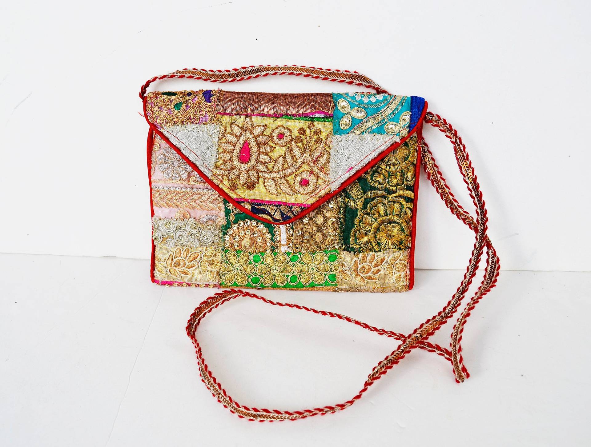 Patchwork Banjara Tasche Boho Gipsy Pocket Patchwork Banjara Tasche Boho Gipsy Pocket von Limbhad