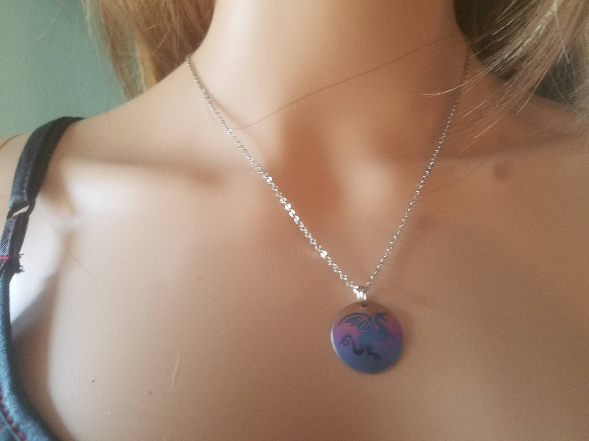 Drache-Halskette Drache-Halskette von LiminalStitches