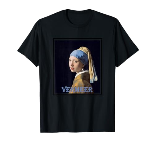 Vermeer, Mädchen mit Perlenohrring T-Shirt von LiminalThreads