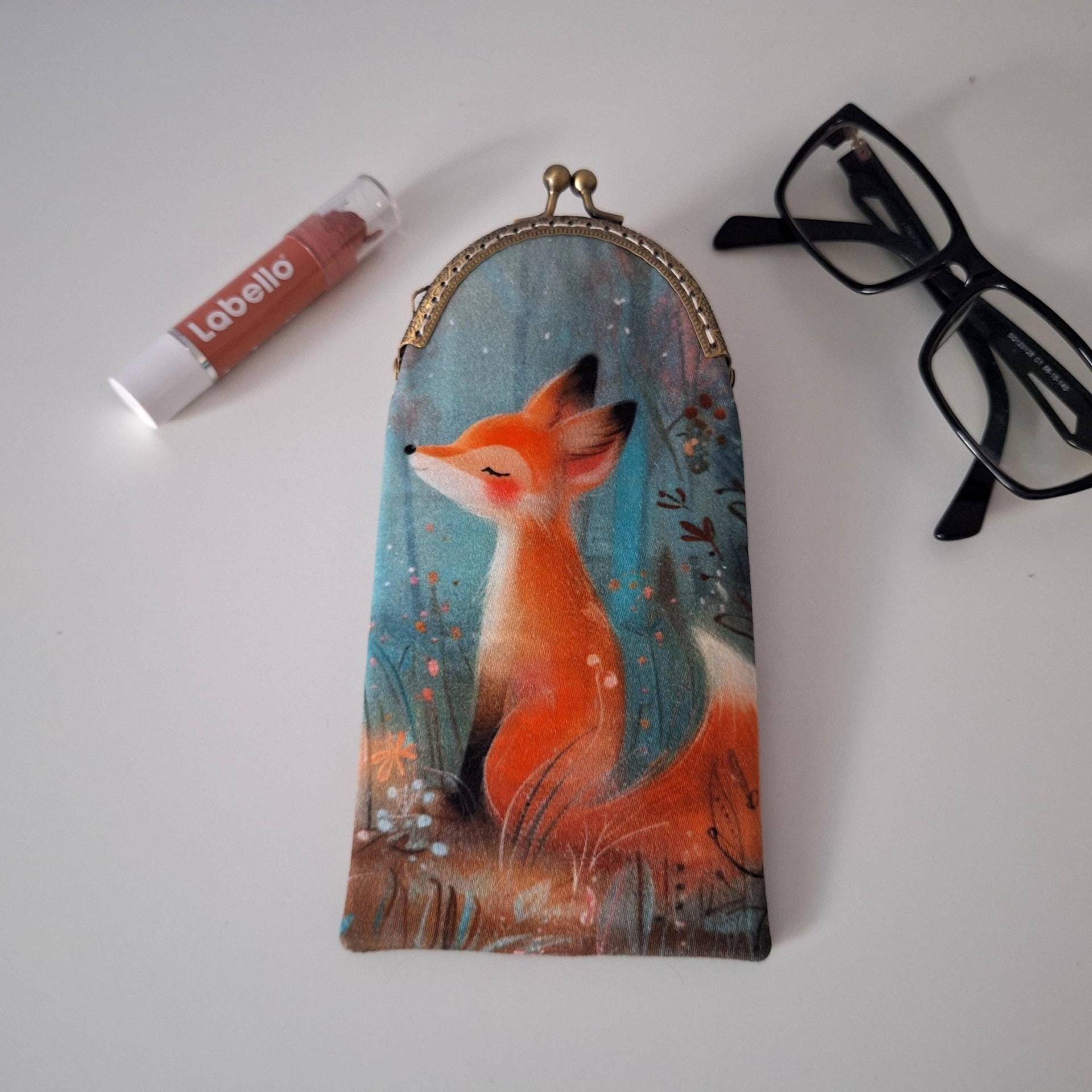 Niedliches Vintage Brillenetui Mit Fuchs Niedliches Vintage Brillenetui Mit Fuchs von Limispurses