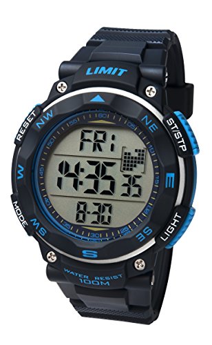 Limit Herren Digital Uhr mit Kunststoff Armband 5487.01 von Limit