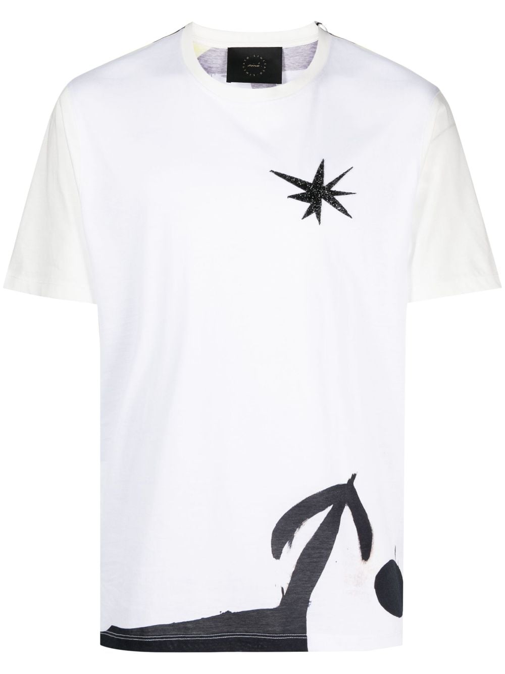 Limitato T-Shirt mit Joan-Miro-Print - Weiß von Limitato