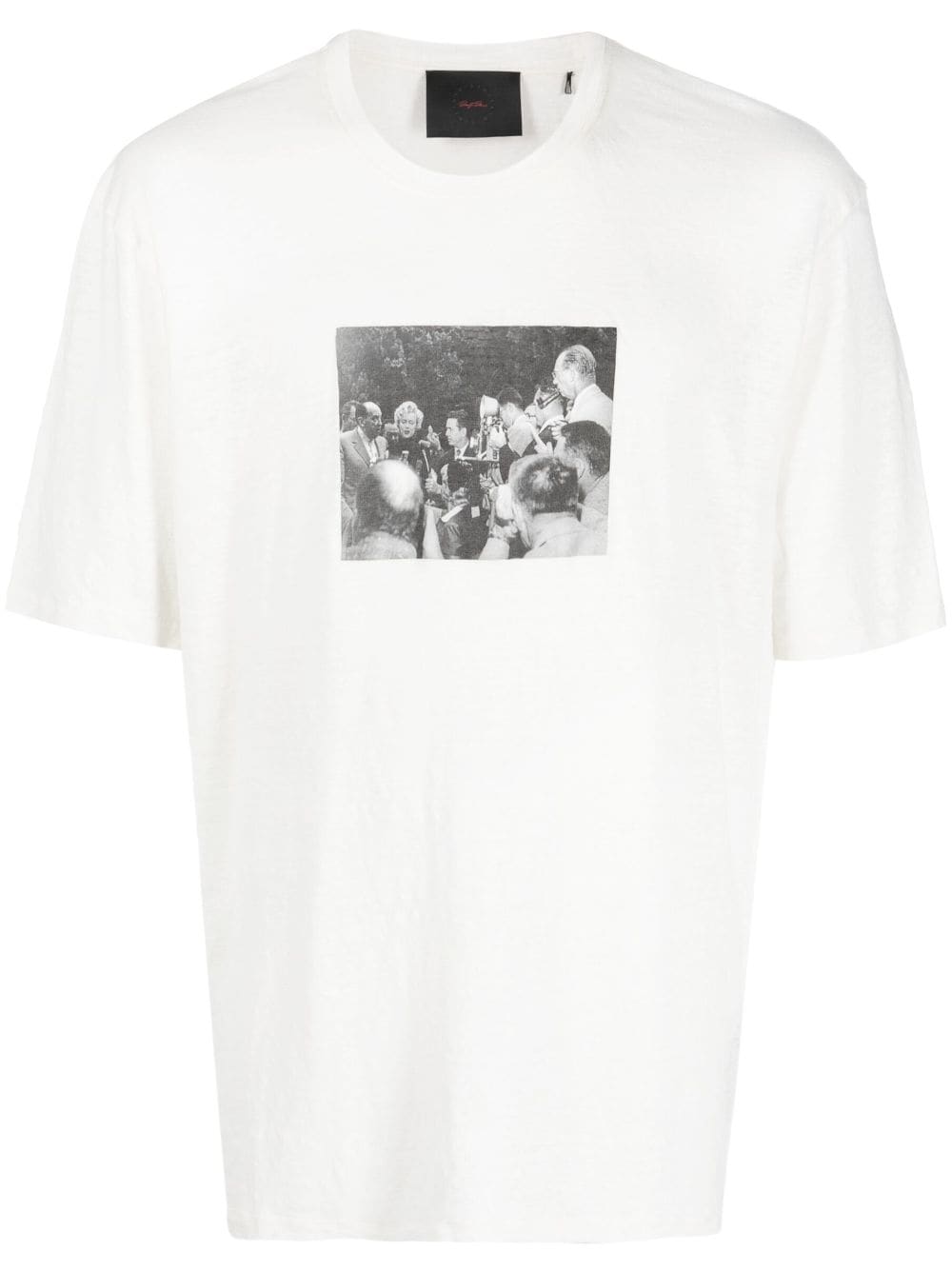 Limitato T-Shirt mit Foto-Print - Weiß von Limitato