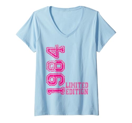 Damen Limited Edition 1984 Geburtstag 1984 Geboren 1984 Jahrgang T-Shirt mit V-Ausschnitt Damen Limited Edition 1984 Geburtstag 1984 Geboren 1984 Jahrgang T-Shirt mit V-Ausschnitt von Limited Edition 1984