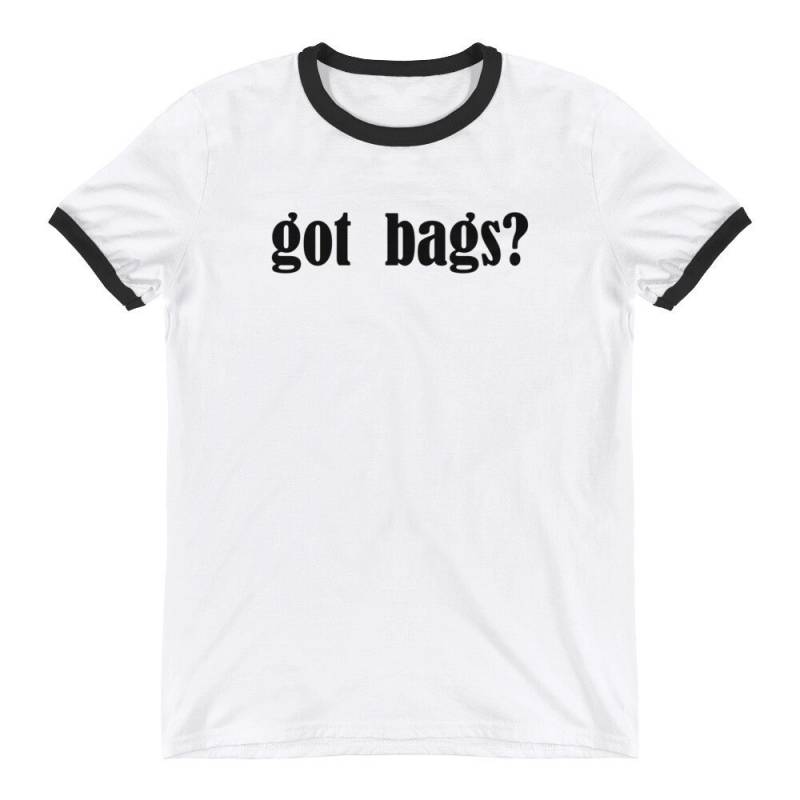 Haben Taschen? Tasche Werfen Cornhole Heckklappe Ringer T-Shirt von LimitedRags