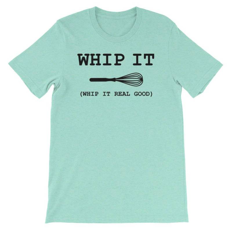 Peitschen Sie Es - Peitsche Echt Gut Lustige Köche Schneebesen Kurzarm Unisex T-Shirt von LimitedRags