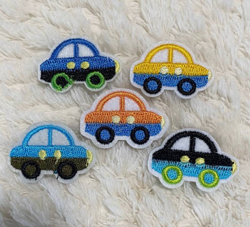 2 cm Kinder Baby Gestickt Niedliches Aufbügeln Bunte Mini Auto Kleidung Patches, Nähzubehör, Und Hut Diy-Projekt von LimitedSelection