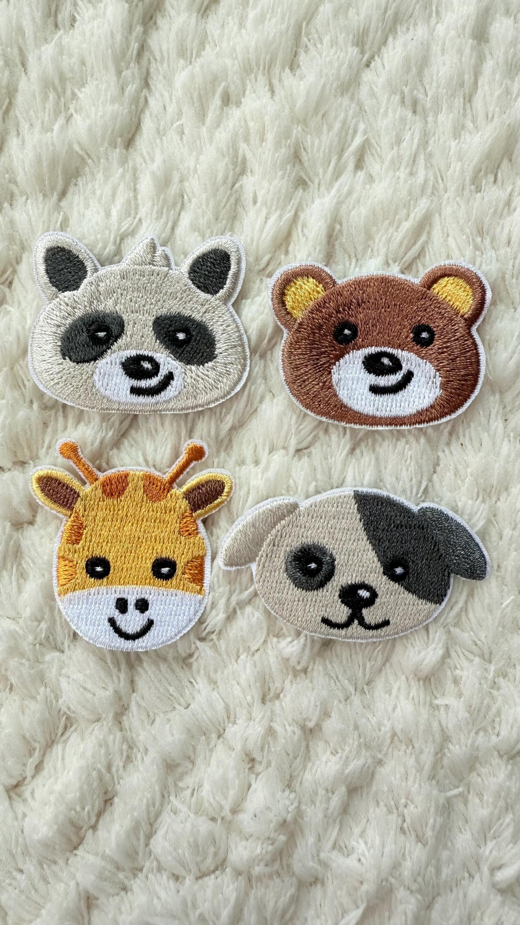 4 cm Kinder Baby Niedlichen Cartoon Waschbär Bär Giraffe Hundekopf Eisen Auf Patch Basteln Kleidung Häkeln Projekt Zubehör Nähen Und Handwerk 4 cm Kinder Baby Niedlichen Cartoon Waschbär Bär Giraffe Hundekopf Eisen Auf Patch Basteln Kleidung Häkeln Projekt Zubehör Nähen Und Handwerk von LimitedSelection