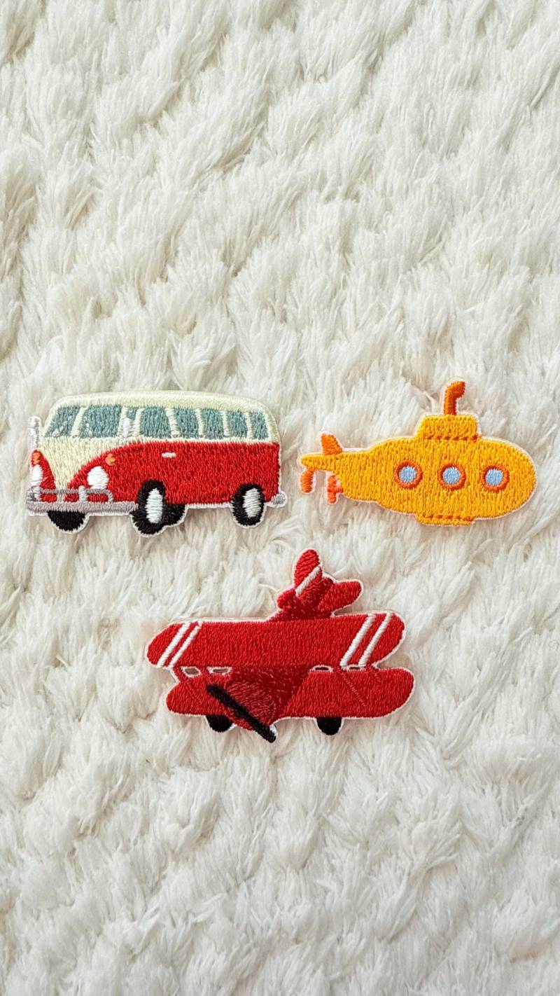 4 cm Kinder Jungen Stickerei Oldtimer Minibus Hubschrauber U-Boot Stickon Kleidung Patch Diy Häkeln Projekt Zubehör Nähen Und Handwerk Versorgung 4 cm Kinder Jungen Stickerei Oldtimer Minibus Hubschrauber U-Boot Stickon Kleidung Patch Diy Häkeln Projekt Zubehör Nähen Und Handwerk Versorgung von LimitedSelection