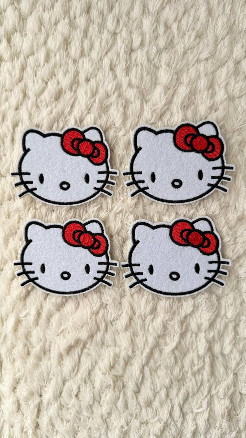 4 cm Mädchen Baby Gestickt Weiße Kitty Katze Cartoon Stick Auf Kleidung Zubehör Patches Diy Häkeln Projekt Nähen Und Kinder Handwerk Versorgung 4 cm Mädchen Baby Gestickt Weiße Kitty Katze Cartoon Stick Auf Kleidung Zubehör Patches Diy Häkeln Projekt Nähen Und Kinder Handwerk Versorgung von LimitedSelection