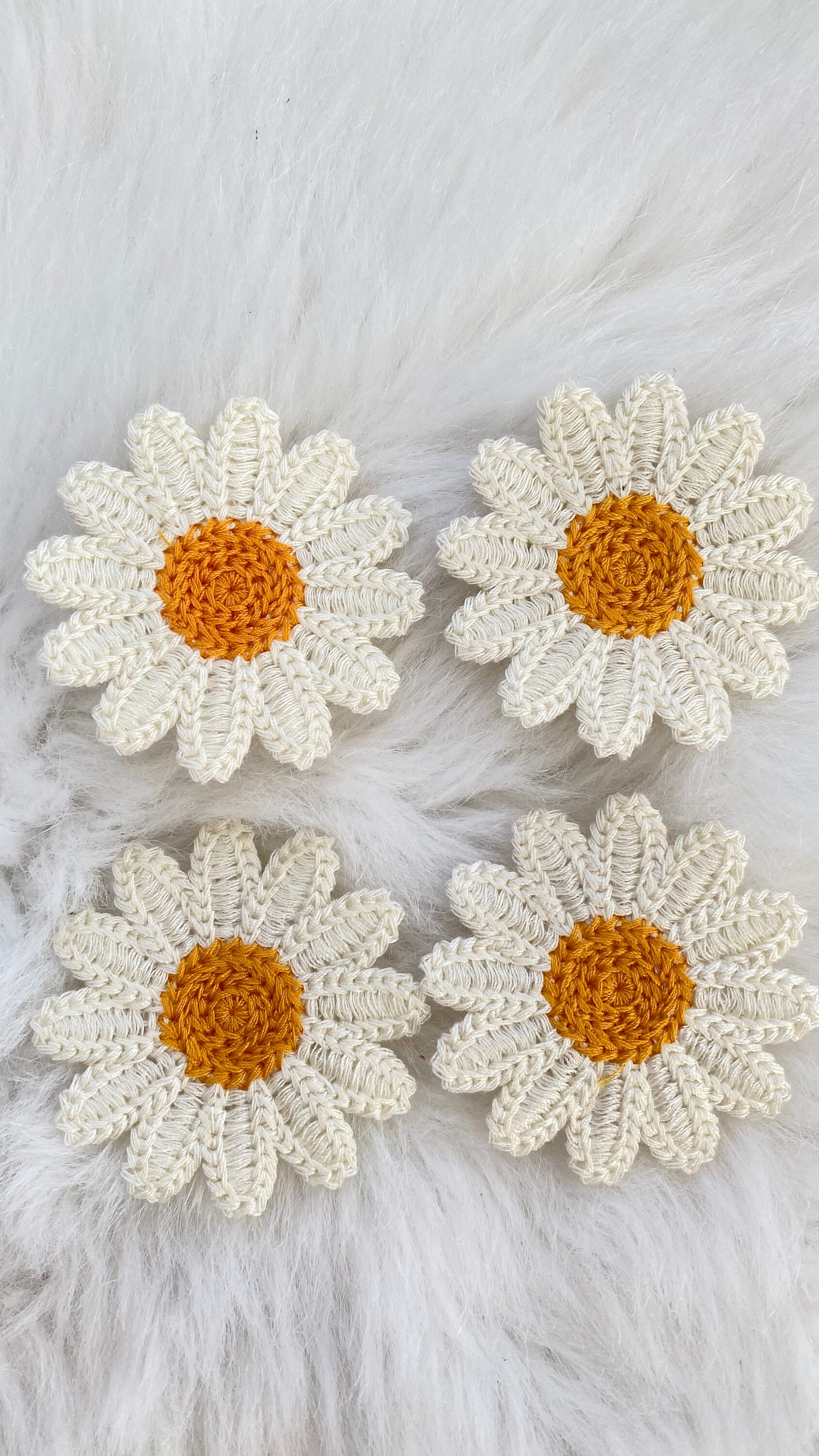 5 cm Frauen Kinder White Daisy Gestickte Blume Sew On Patch Diy 3D Handmade Kleidung Projekt Scrapbooking Zubehör Näh - Und Bastelzubehör 5 cm Frauen Kinder White Daisy Gestickte Blume Sew On Patch Diy 3D Handmade Kleidung Projekt Scrapbooking Zubehör Näh - Und Bastelzubehör von LimitedSelection