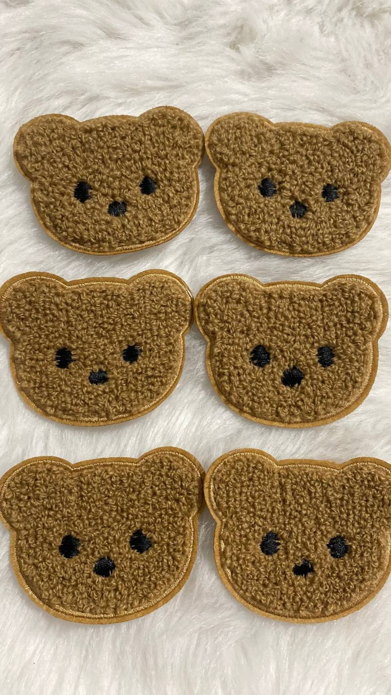 5 cm Kinder Baby Stickerei Braun Teddybär Kopf Nähen Patches Diy Häkeln Projekt Tier Kleidung Zubehör Und Handwerk Versorgung 5 cm Kinder Baby Stickerei Braun Teddybär Kopf Nähen Patches Diy Häkeln Projekt Tier Kleidung Zubehör Und Handwerk Versorgung von LimitedSelection