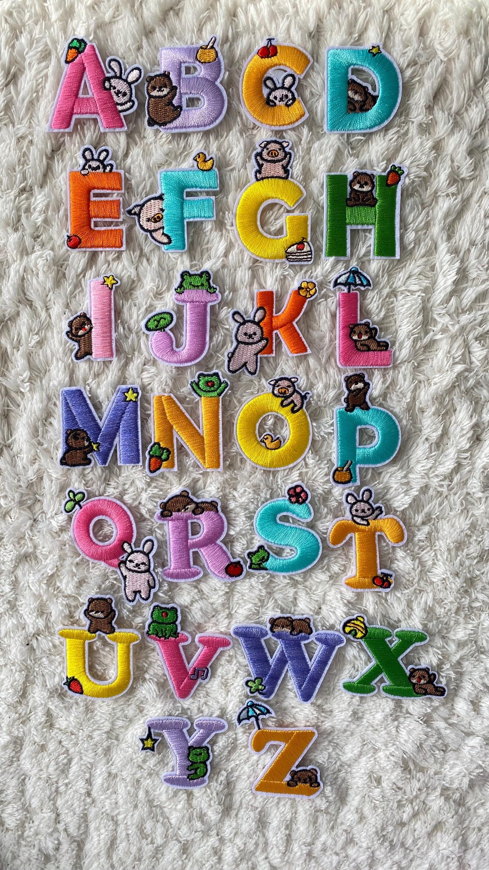 Kinder Baby Bunte Mini Stickerei Tier Buchstabe Alphabet Aufnäher Kleidung Projekt Zubehör Nähen Und Handwerk Versorgung Kinder Baby Bunte Mini Stickerei Tier Buchstabe Alphabet Aufnäher Kleidung Projekt Zubehör Nähen Und Handwerk Versorgung von LimitedSelection