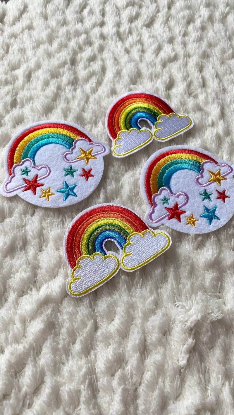 Regenbogen Stickerei Eisen Aufnäher Aufnäher, Kinder Diy Accessoires, Deco Projekt, Nähen Und Basteln Regenbogen Stickerei Eisen Aufnäher Aufnäher, Kinder Diy Accessoires, Deco Projekt, Nähen Und Basteln von LimitedSelection
