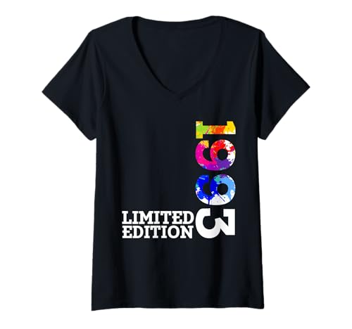 Damen Limited Edition Jahrgang 1993 Lustig 32. Geburtstag 32 Jahre T-Shirt mit V-Ausschnitt Damen Limited Edition Jahrgang 1993 Lustig 32. Geburtstag 32 Jahre T-Shirt mit V-Ausschnitt von Limitierte Edition Geburtstagsgeschenk Mann Frau