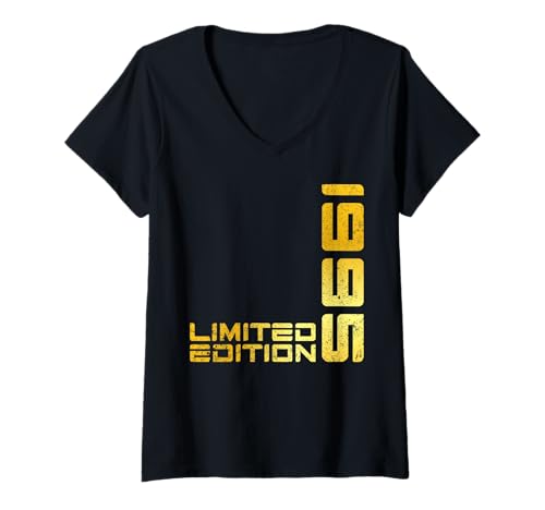 Damen Limited Edition Jahrgang 1995 Lustig 30. Geburtstag 30 Jahre T-Shirt mit V-Ausschnitt Damen Limited Edition Jahrgang 1995 Lustig 30. Geburtstag 30 Jahre T-Shirt mit V-Ausschnitt von Limitierte Edition Geburtstagsgeschenk Mann Frau