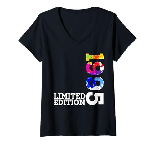 Damen Limited Edition Jahrgang 1995 Lustig 30. Geburtstag 30 Jahre T-Shirt mit V-Ausschnitt Damen Limited Edition Jahrgang 1995 Lustig 30. Geburtstag 30 Jahre T-Shirt mit V-Ausschnitt von Limitierte Edition Geburtstagsgeschenk Mann Frau