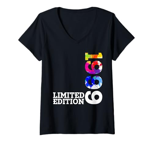 Damen Limited Edition Jahrgang 1999 Lustig 26. Geburtstag 26 Jahre T-Shirt mit V-Ausschnitt von Limitierte Edition Geburtstagsgeschenk Mann Frau