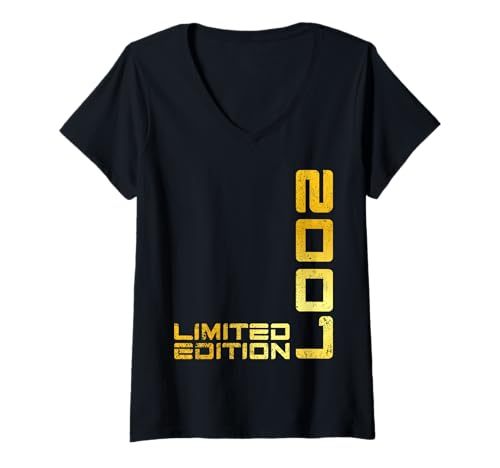 Damen Limited Edition Jahrgang 2007 Lustig 18. Geburtstag 18 Jahre T-Shirt mit V-Ausschnitt Damen Limited Edition Jahrgang 2007 Lustig 18. Geburtstag 18 Jahre T-Shirt mit V-Ausschnitt von Limitierte Edition Geburtstagsgeschenk Mann Frau