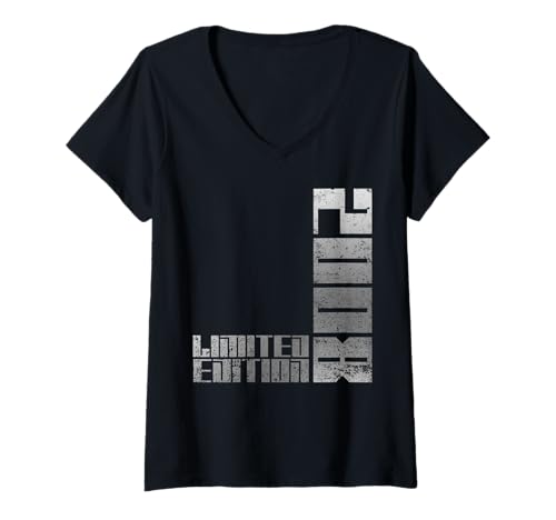 Damen Limited Edition Jahrgang 2008 Lustig 17. Geburtstag 17 Jahre T-Shirt mit V-Ausschnitt Damen Limited Edition Jahrgang 2008 Lustig 17. Geburtstag 17 Jahre T-Shirt mit V-Ausschnitt von Limitierte Edition Geburtstagsgeschenk Mann Frau