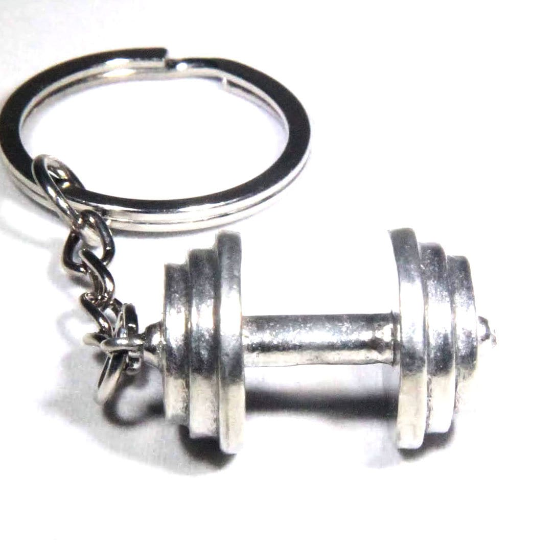Edelstahl Antique Barbell Schlüsselanhänger Edelstahl Antique Barbell Schlüsselanhänger von LimitlessAesthetics