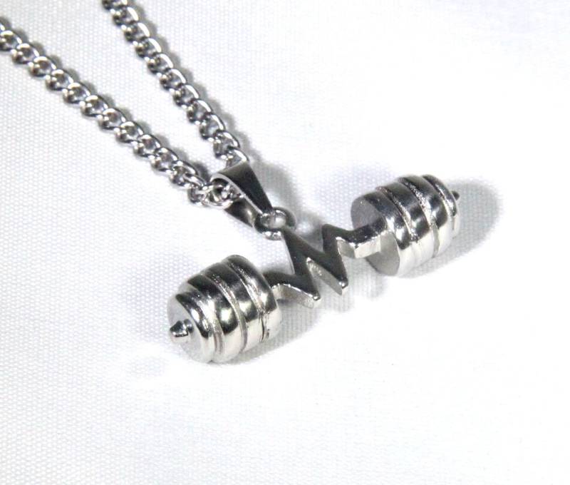 Edelstahl Ekg/Ekg Hantelkette Edelstahl Ekg/Ekg Hantelkette von LimitlessAesthetics