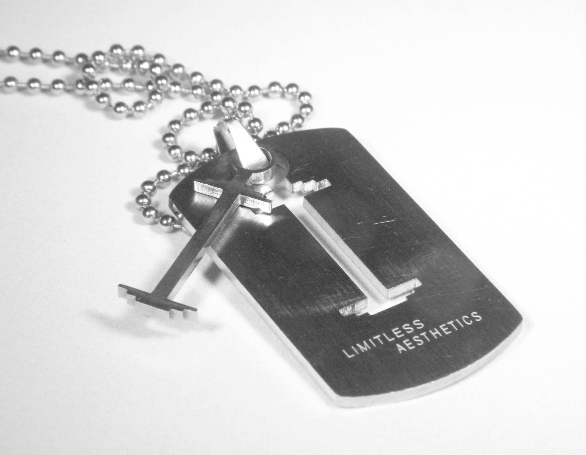 Fitness & Hantel Dog-Tag Fitness & Hantel Dog-Tag von LimitlessAesthetics
