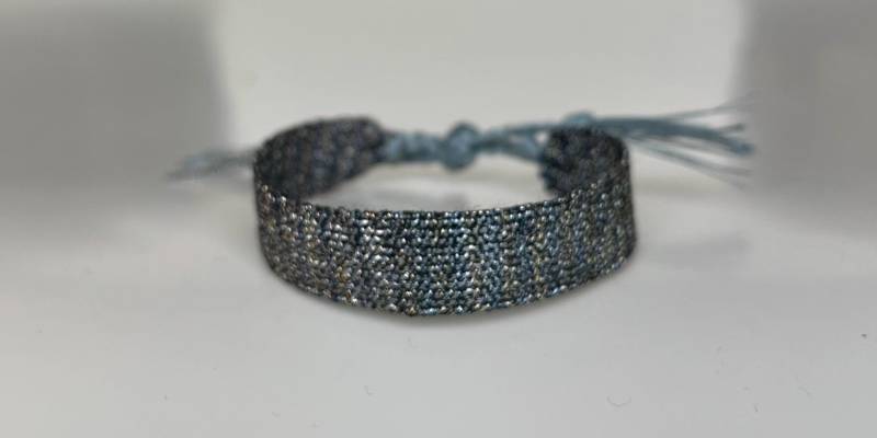 Gewebtes Armband Mit Leinen von Limolucco